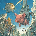 shinykimai_a_manga_of_a_super_hero_pig_and_his_side_kick_whi__f8c3a847-2ac0-498f-a687-8b26c01f26e2_1.png: 1024x1024, 2272k (May 23, 2024, at 04:20 AM)