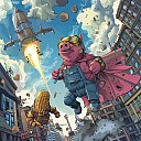 shinykimai_a_manga_of_a_super_hero_pig_in_a_mask_and_cape_and_bcd07861-8505-46da-b5a5-a30eb2d1dc2a_3.png: 1024x1024, 2210k (May 23, 2024, at 04:20 AM)